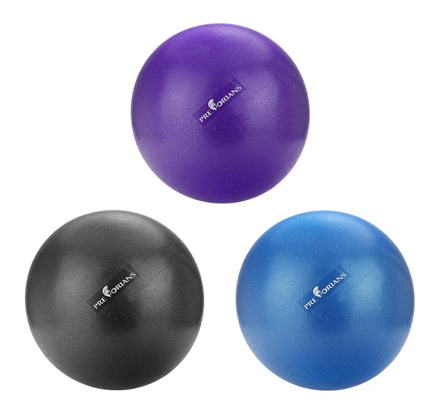Piłka do pilatesu 25cm czarna Pretorians
